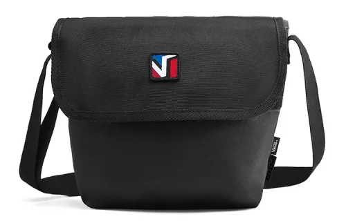 Vans Canvas Bag, Shoulder Bag, Crossbody Bag Regular Unisex Black