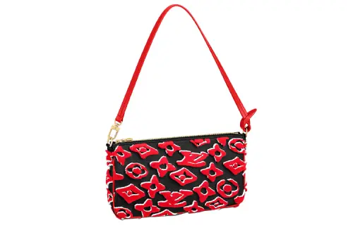 LOUIS VUITTON X Uf Pochette Accessoires Red