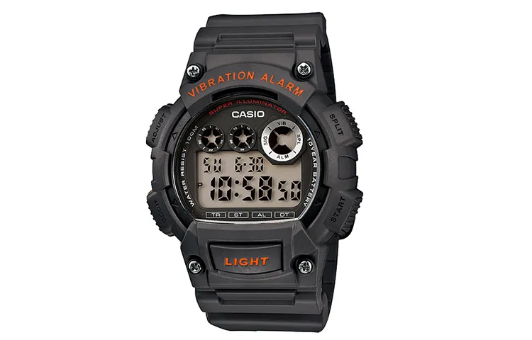 CASIO Men YOUTH Black Watch W-735H-8A