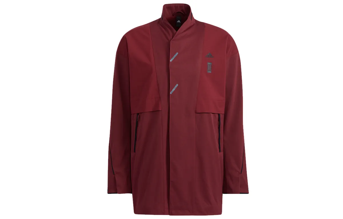 Adidas Wuji Series Jacket Men's Brick Red