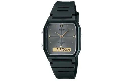CASIO Men YOUTH Black Watch AW-48HE-8A