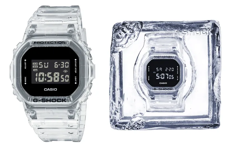 CASIO Men G-SQUAD Series Black Watch DW-5600SKE-7PR