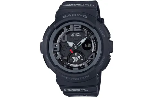 CASIO Women's BABY-G Black Watch BGA-190KT-1B