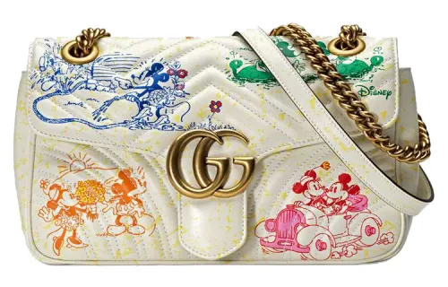 Disney X GUCCI Marmont Shoulder Bags