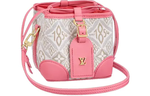 LOUIS VUITTON Noe Purse Cruise 22 Ecru Beige/Pink