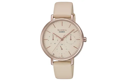 CASIO Women's SHEEN Yellow Watch