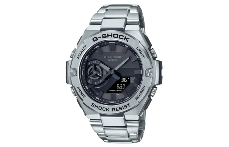 CASIO Men G-STEEL Series Black Watch GST-B500D-1A1
