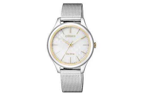 CITIZEN Ecology Drive Collection Light Powered Quartz Movement Stainless Steel Strap Watch