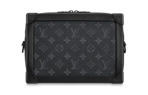 LOUIS VUITTON Soft Trunk Monogram Eclipse Black