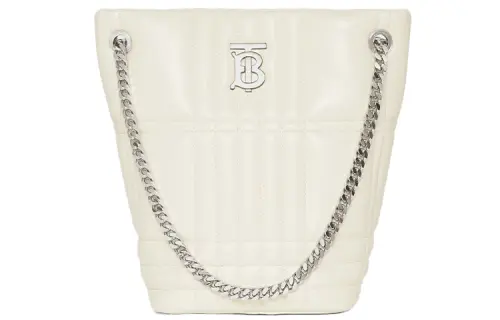 Burberry Lola Bag Quilting Lambskin Bucket Bag, Storage Bag, Shoulder Bag, Crossbody Bag, Handbag Small Women's