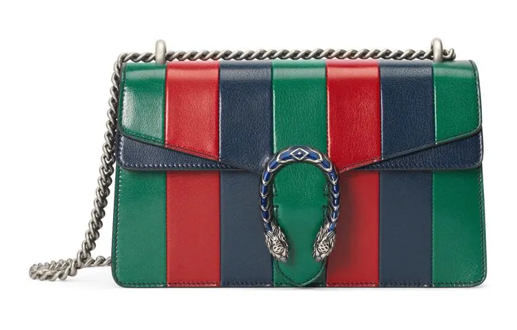 GUCCI Dionysus Multicolor Leather Chain Shoulder Bag, Crossbody Bag Women's