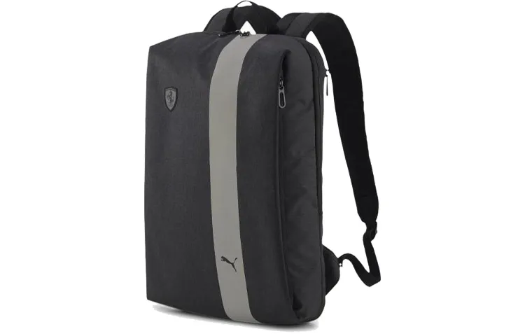 PUMA Polyester Backpack Regular Unisex Pure Black