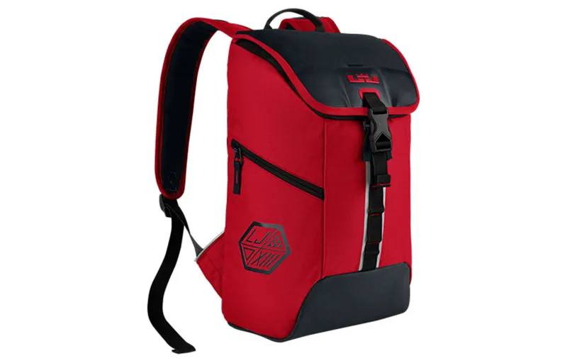 Nike Polyester Backpack Regular Unisex Red