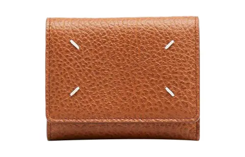Maison Margiela Fashion Calfskin Wallet Men's Brown