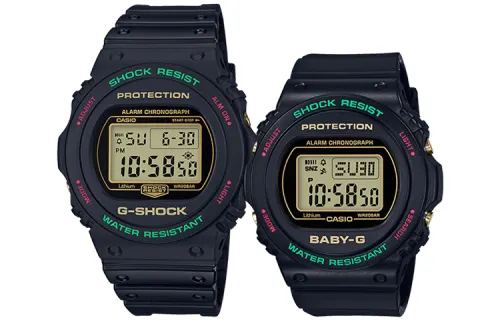 CASIO Unisex Pair Table Series Gray Watch