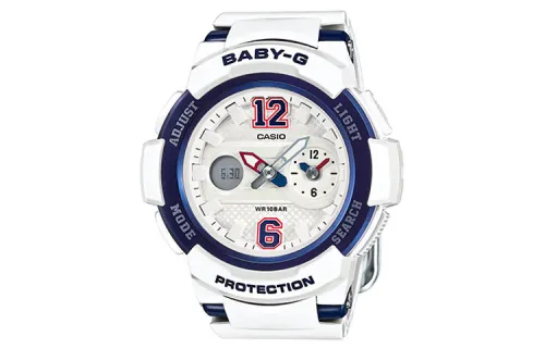 CASIO Women's BABY-G 38mm White Watch BGA-210-7B2