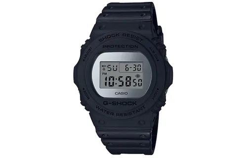 CASIO Men G-SQUAD Series Silver Watch DW-5700BBMA-1