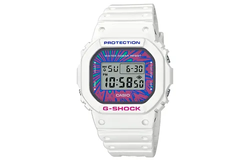 CASIO Unisex G-SQUAD Series Gray Watch DW-5600DN-7PR