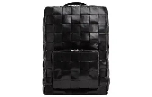 Bottega Veneta Calfskin Backpack Regular Men's Black