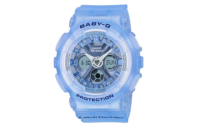 CASIO Women's BABY-G Blue Watch BA-130CV-2APR