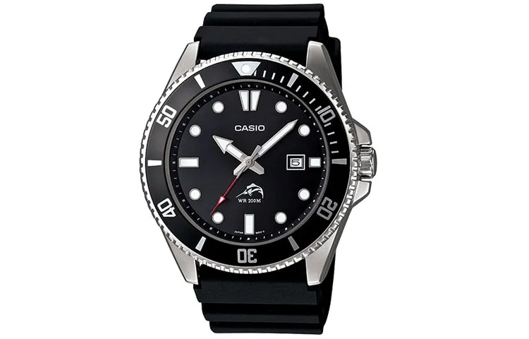 CASIO Men YOUTH Black Watch MDV106-1A