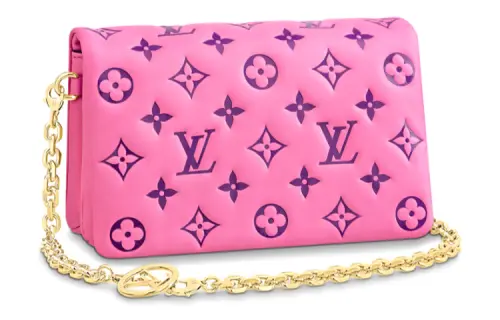LOUIS VUITTON Pochette Coussin Pink/Purple