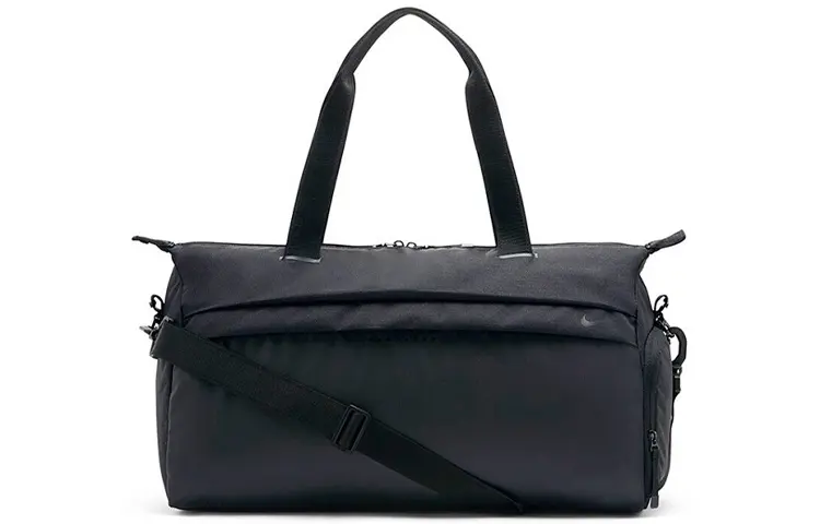 Nike Polyester Tote Bag, Shopping Bag, Crossbody Bag, Shoulder Bag Regular Unisex Black