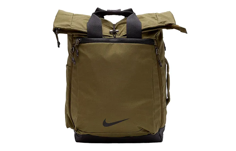 Nike Polyester Training Bag Backpack Regular Unisex Green