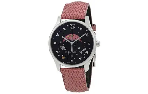 GUCCI G Timeless Collection Wrist Watches Quartz Movement Black Dial Unisex