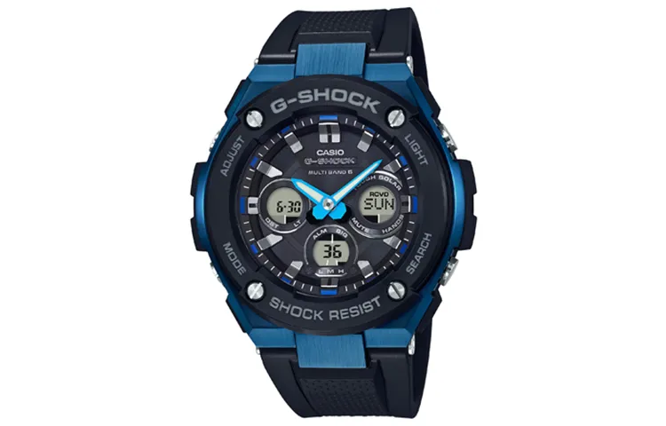 CASIO Men G-STEEL Series Black Watch
