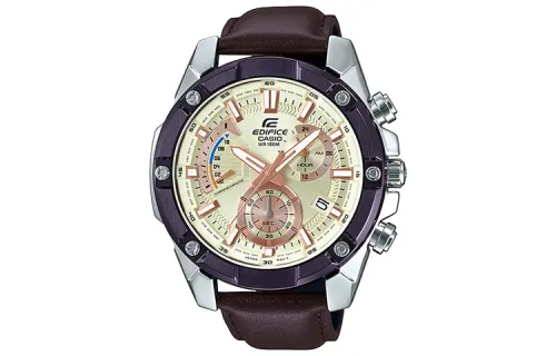 CASIO Men EDIFICE 54.5mm Gold Watch EFR-559BL-7AV