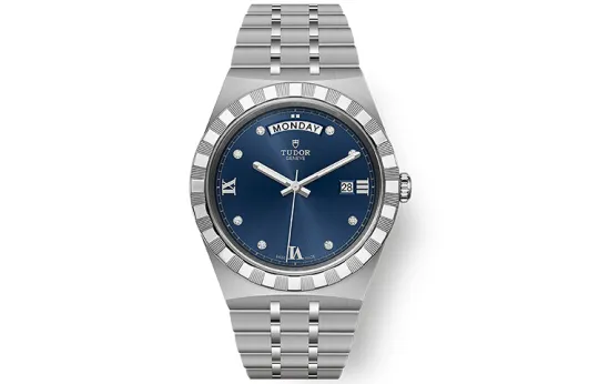 TUDOR Royal Collection Automatic Mechanical Movement Men's Watches Watch 41mm Blue Dial Steel Watch Case