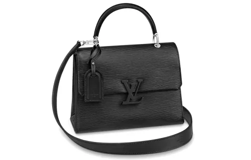 LOUIS VUITTON Grenelle Epi Leather Handbag, Shoulder Bag, Handbag Women's Black