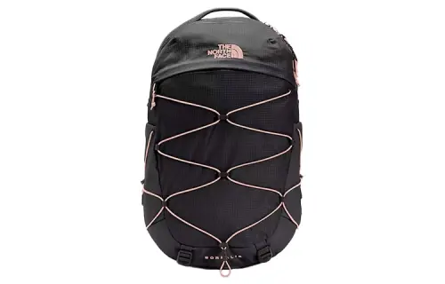 THE NORTH FACE 27L Outdoor Bags Polyester Black/Mist Rose Women's