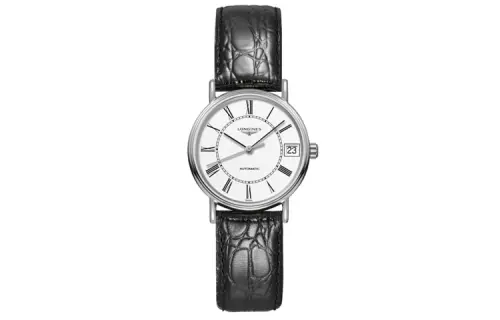 LONGINES Fashion Collection Automatic Mechanical Movement Women's Watch 30mm White Dial