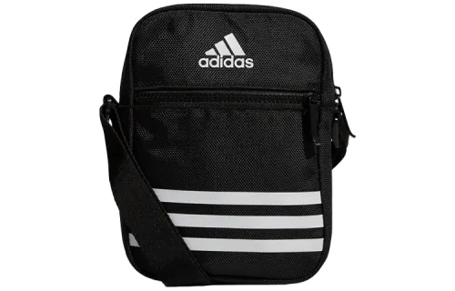 Adidas Polyester Shoulder Bag Unisex Black