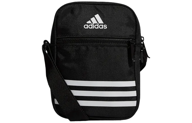 Adidas Polyester Shoulder Bag Unisex Black