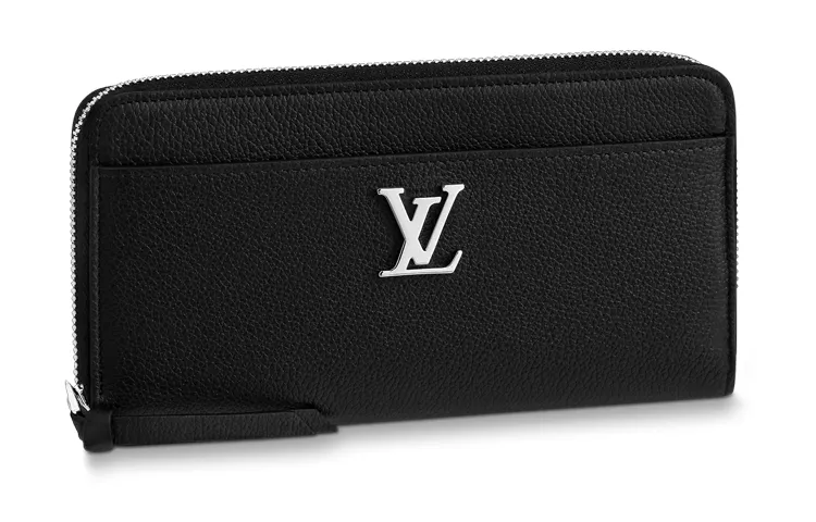LOUIS VUITTON Lockme Zippy Wallet Noir Black