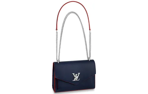 LOUIS VUITTON Soft Grain Calfskin Envelope Bag, Crossbody Bag, Shoulder Bag Women's