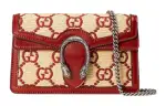 GUCCI Dionysus Leather Shoulder Bag, Crossbody Bag Women's