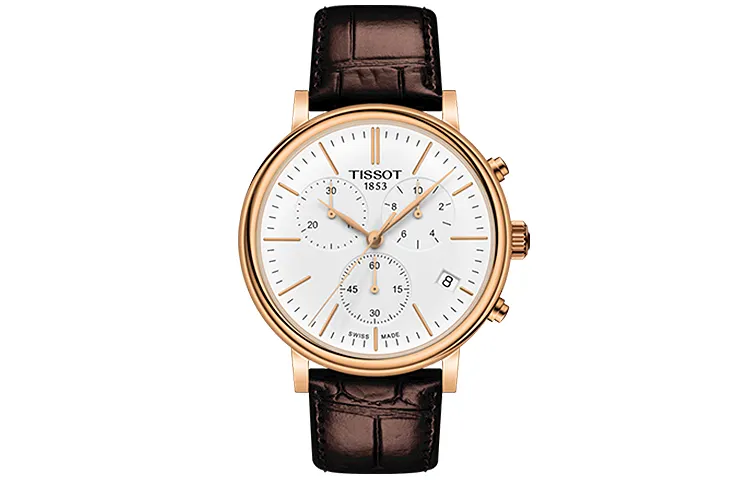TISSOT Kason Zen I Collection Quartz Movement Men's Watches Watch 41mm White Dial Stainless Steel Case