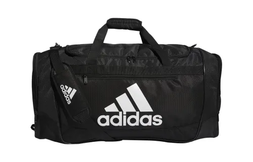 Adidas Polyester Travel Bag Handbag Unisex Black