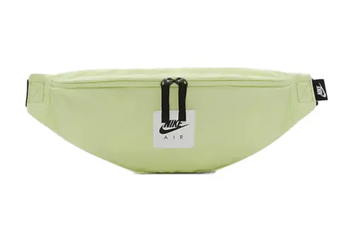 Nike Heritage Polyester Fanny Pack Unisex Neon Green