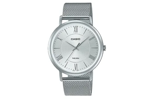 CASIO Men Standard Series Silver Watch MTP-B110M-7AV