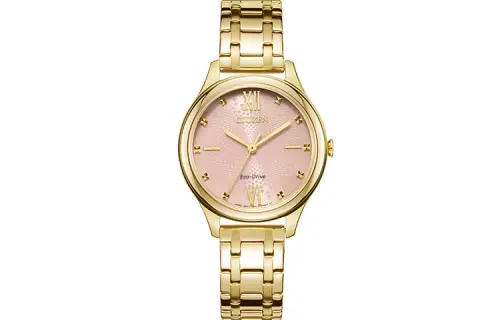 CITIZEN Ecology Drive Collection Light Powered Quartz Movement Stainless Steel Strap Watch