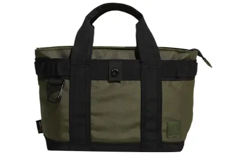Adidas Polyamide Handbag Clutch Men's Dark Olive Green