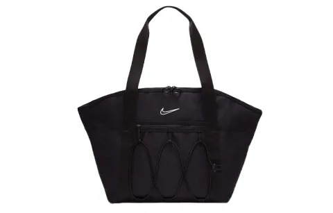Nike Fabric Tote Bag, Shopping Bag, Shoulder Bag, Handbag Regular Unisex Black