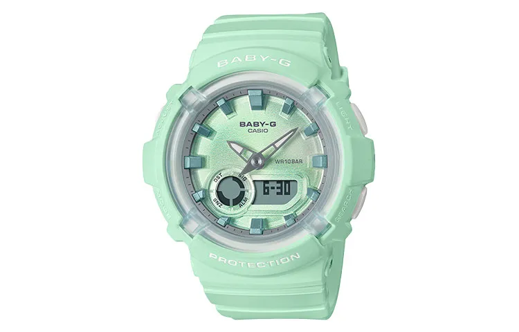 CASIO Women's BABY-G 47.4mm Green Watch BGA-280-3APR