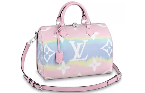 LOUIS VUITTON Speedy Bandouliere Lv Escale 30 Pastel