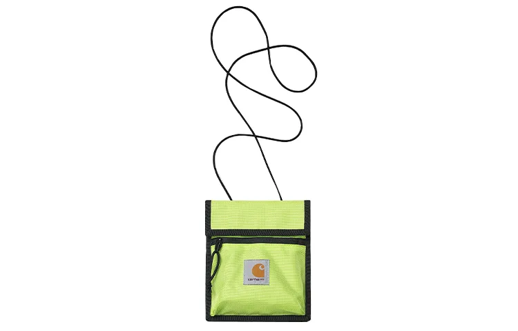 Carhartt WIP Nylon Fabric Wallet Unisex Neon Green